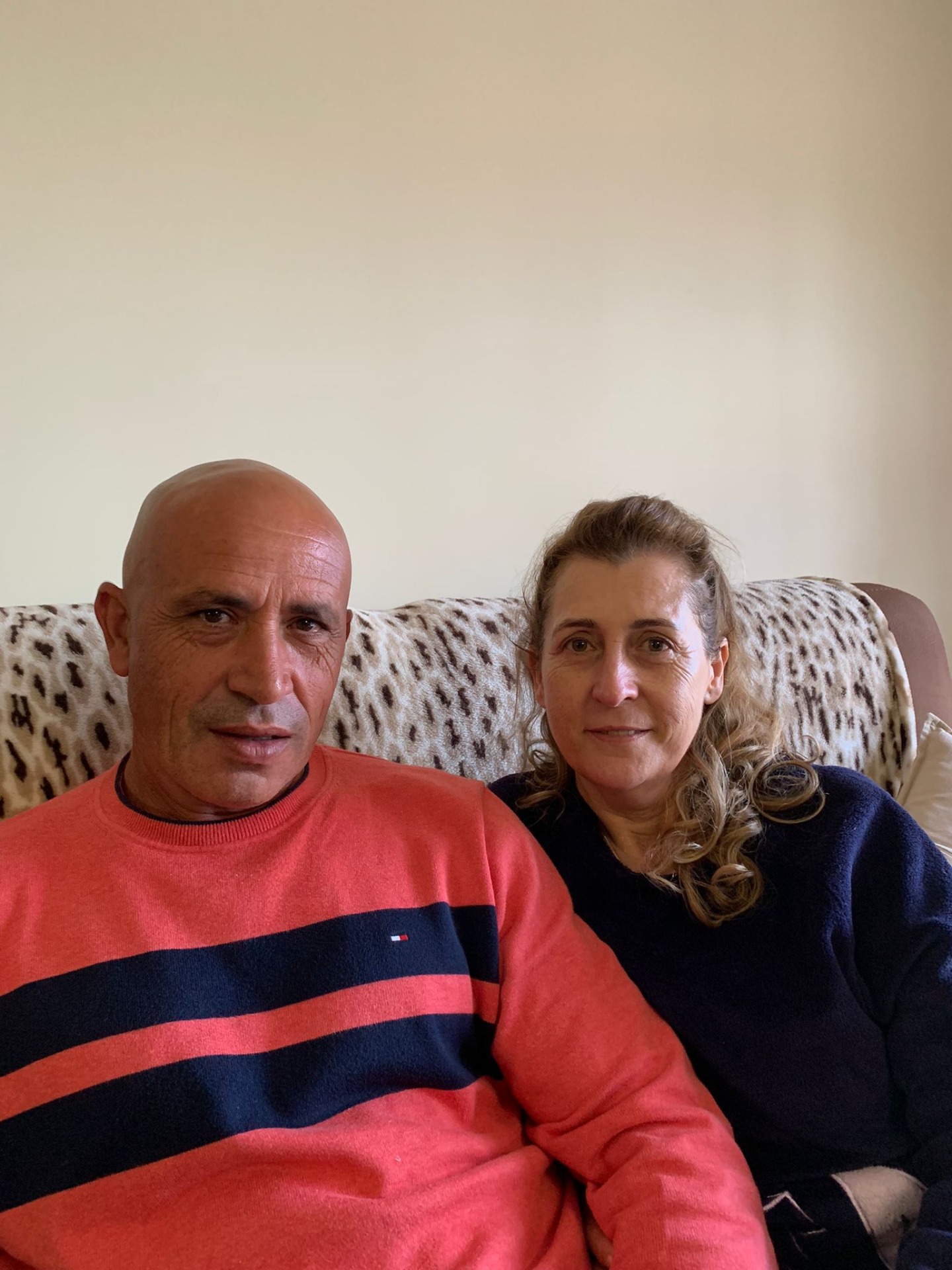 Imagem 3: Fernando Gomes com a sua mulher Goreti Costa com quem já está casado há 30 anos/ Juliana Gomes/ Barcelos/2024